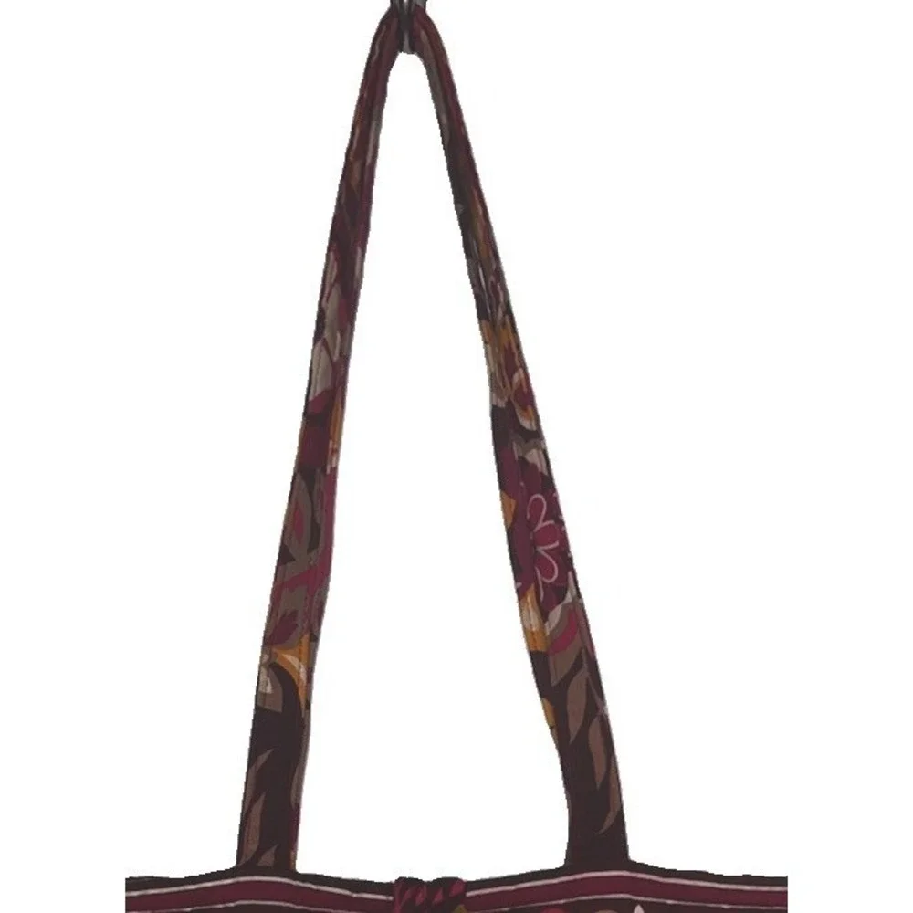 Vera Bradley‎ Tote Toggle Quilted Shoulder Bag Purse Carnaby Floral W13.5xL12.5